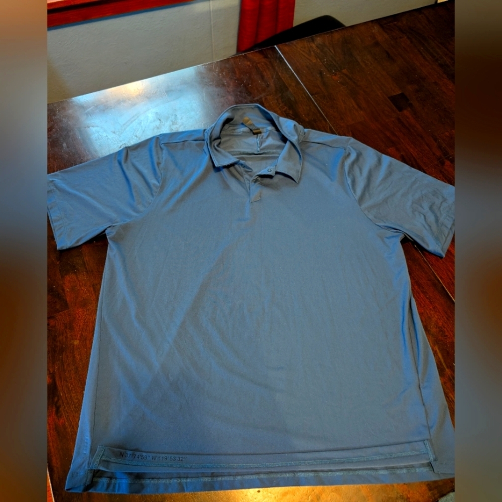 The North Face Men's Blue Polo Shirt
